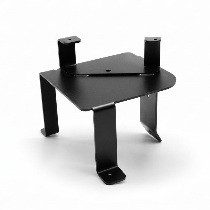 BBBOX front view of support bracket showing fit and alignment benefit