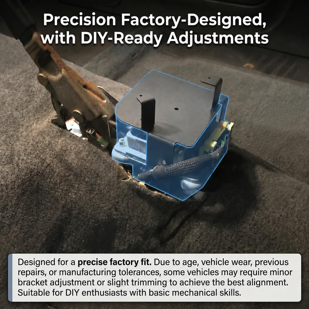 BBBOX product label and fitment stamp confirming compatibility and quality
