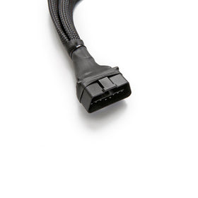 bbfly connected to vehicle OBD port demonstrating easier access and protection