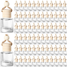 BBTO clear glass diffuser bottles front view showing tidy set and gifting appeal