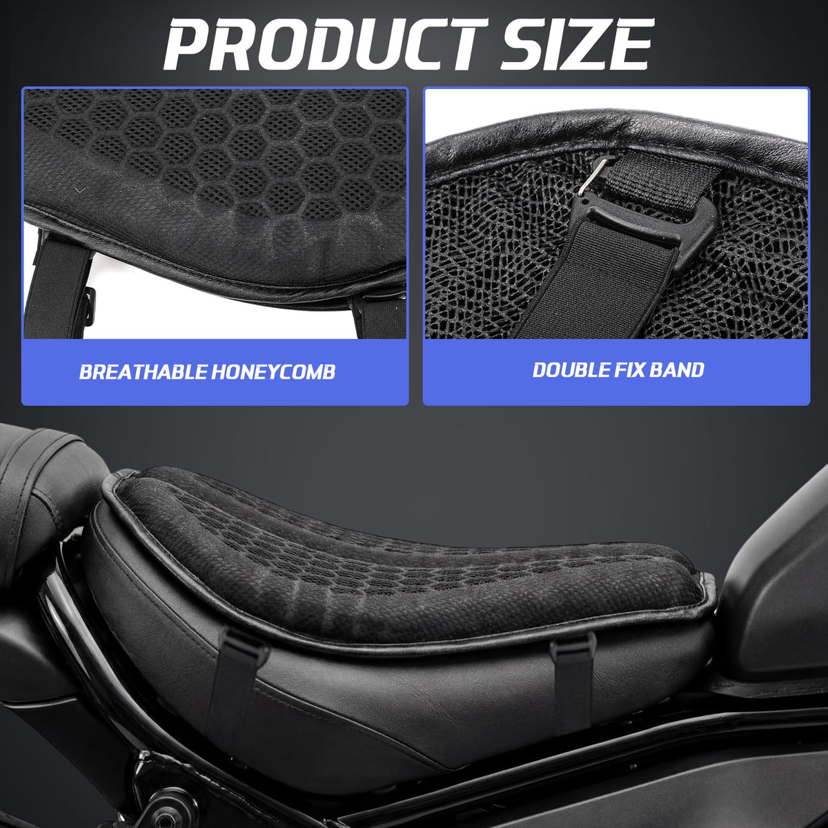 BBTO folded seat cushion compact for easy storage and transport