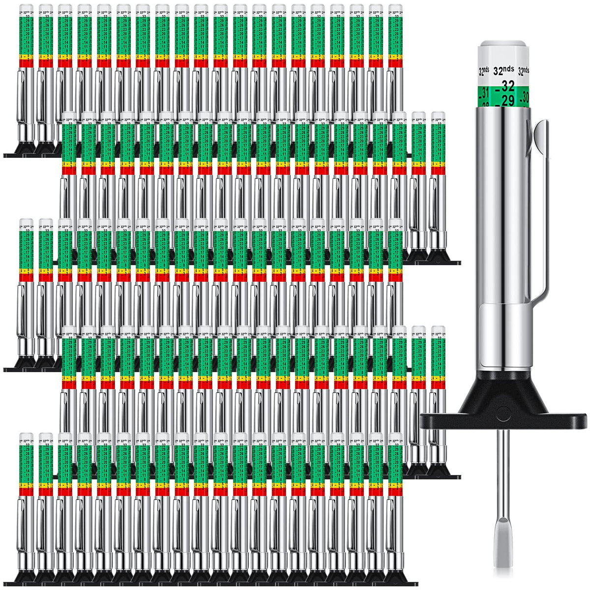 BBTO front view of 100-piece gauge pack showing quantity and packaging benefit