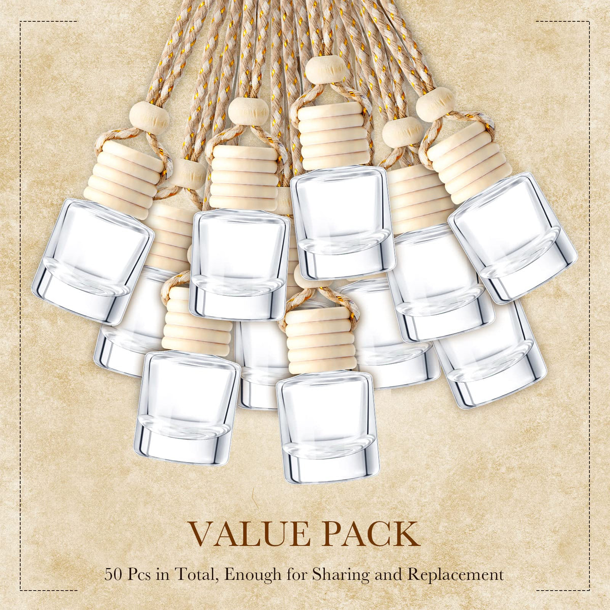 BBTO diffuser pendant hanging in bedroom, adding subtle scent and decor