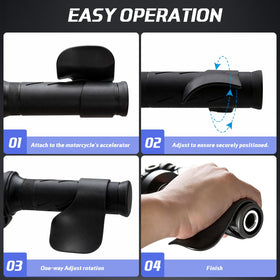 BBTO seat cushion installed on motorcycle demonstrating improved rider comfort
