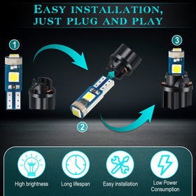 BBTO socket and bulb assembled ready to install, simplifying replacement steps