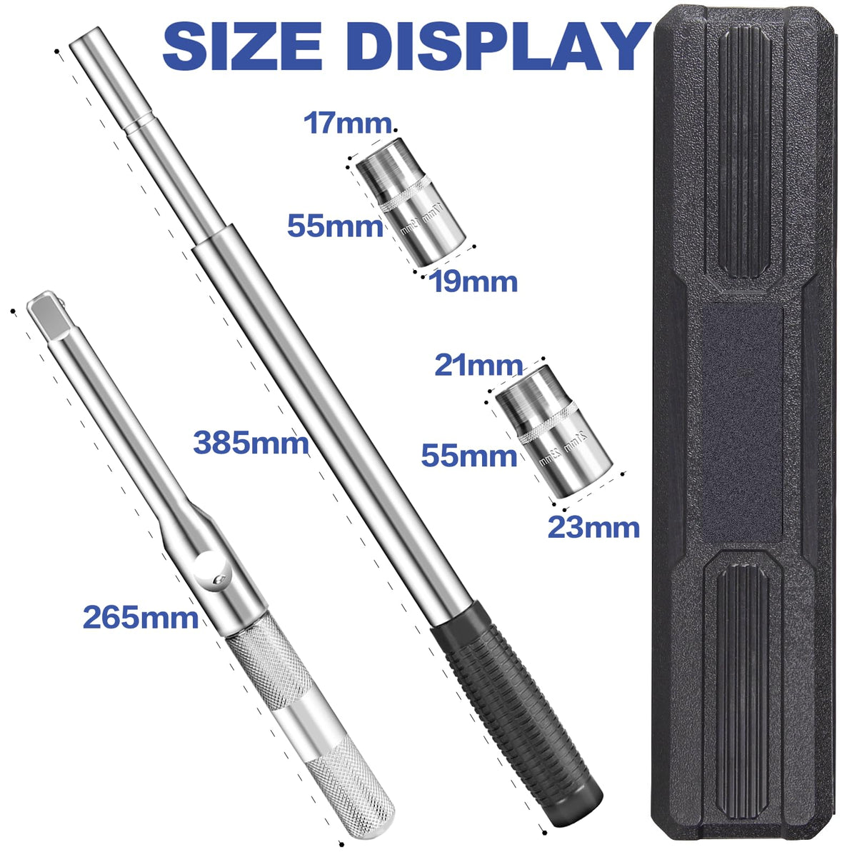 BCJCLTS close-up of telescoping handle lock for safer higher leverage