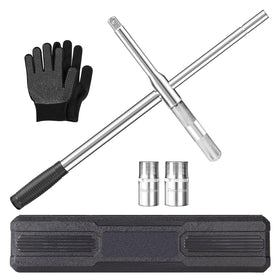 BCJCLTS front view of cross wrench showing sturdy construction and ready use