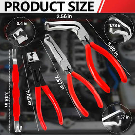 BCJCLTS hose clamp plier close-up showing grip and leverage for fuel clips