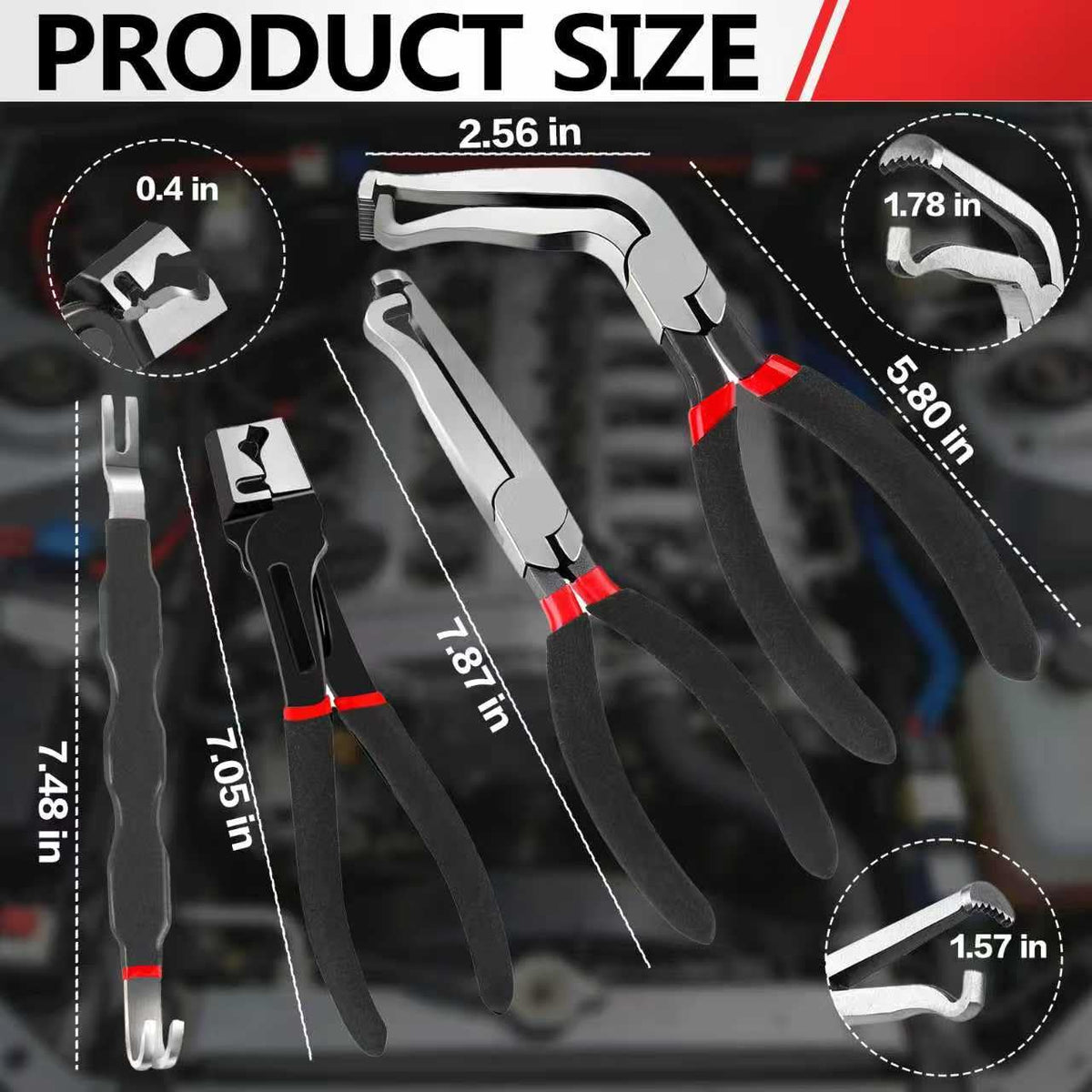 BCJCLTS straight tip close-up showing precise edge for safe release