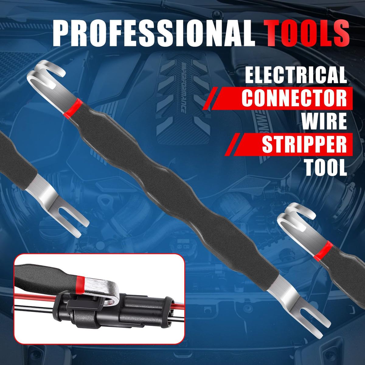 BCJCLTS toolset held in hand to show compact 8-inch size for portability