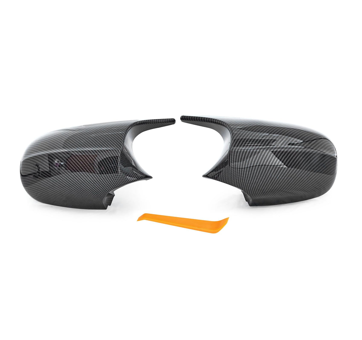 BDBO mirror cap front view showing fit and sporty look