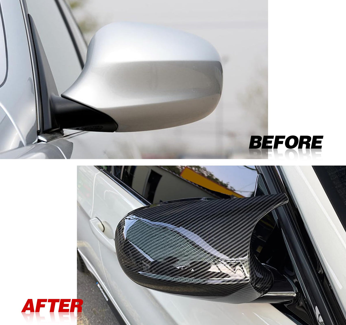 BDBO mirror cap size shown in hand to show scale and easy handling