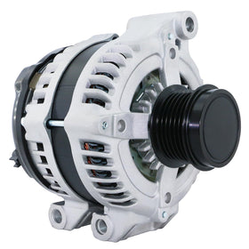 BDELI alternator front view showing mounting points and clean housing for easy fit