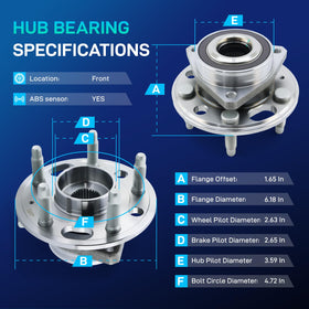 BDELI 513288 close-up of bearing seal showing durable construction