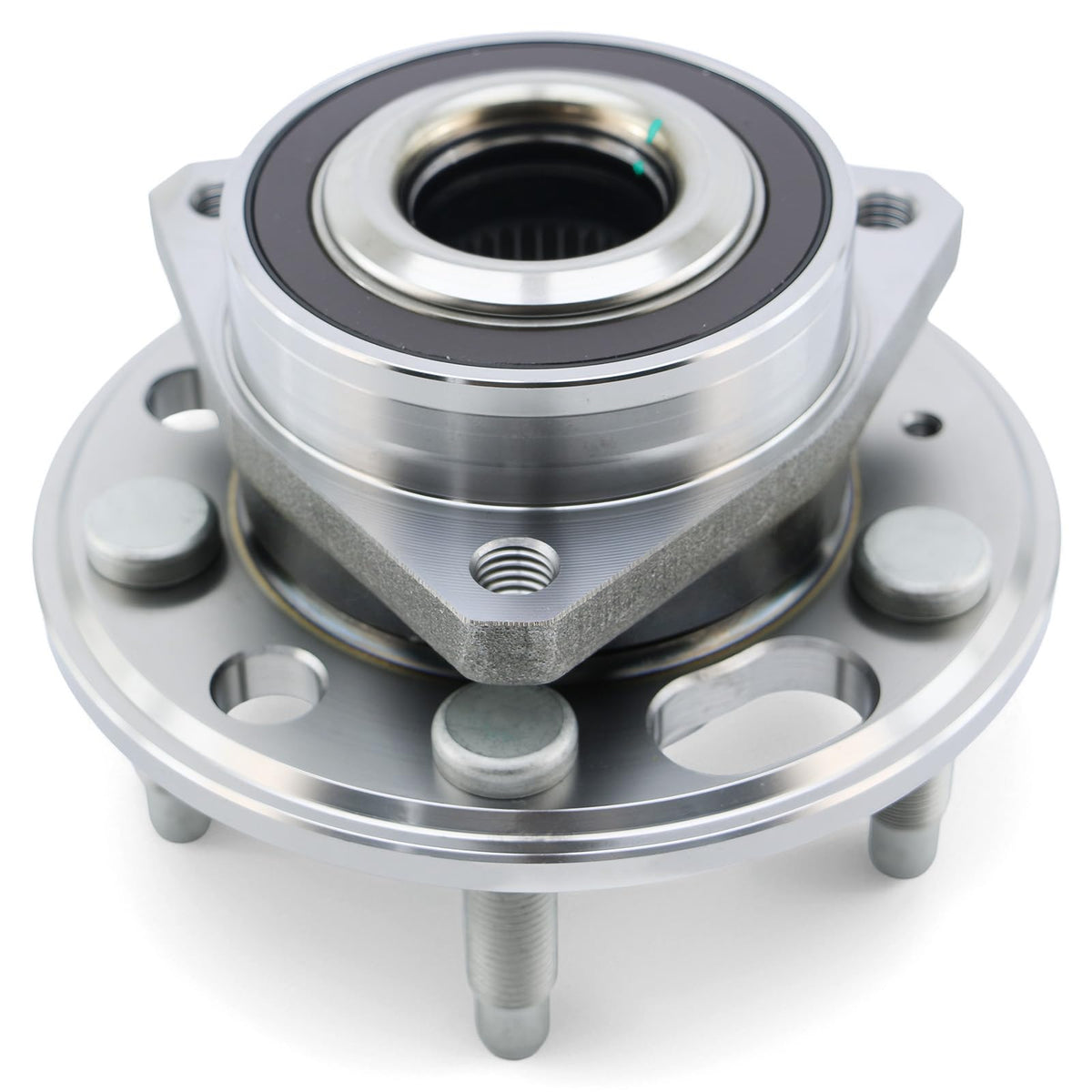 BDELI 513288 front view showing hub and studs for easy replacement
