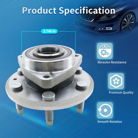 BDELI ABS sensor mounting area visible to ensure reliable wheel-speed signal