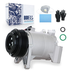 BDELI compressor front view showing mounting points and ready-fit benefit