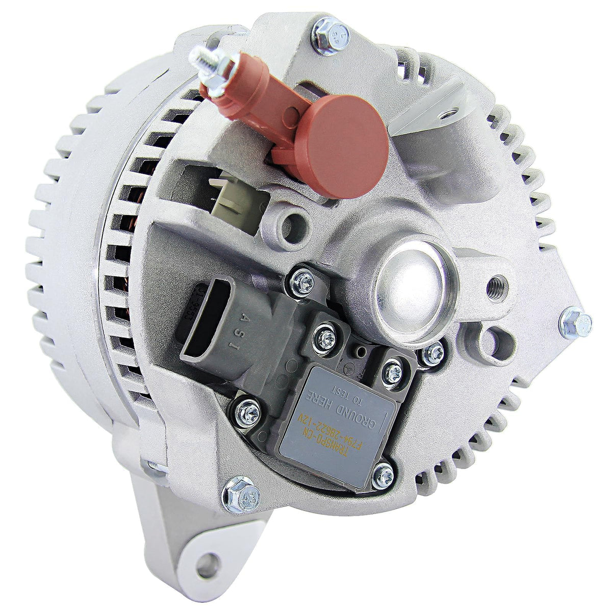 BDELI alternator electrical plug detail demonstrating correct connector and secure fit