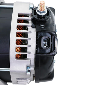 BDELI alternator electrical connector detail illustrating correct plug fit and secure connection