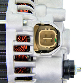 BDELI alternator electrical connector detail demonstrating correct plug match