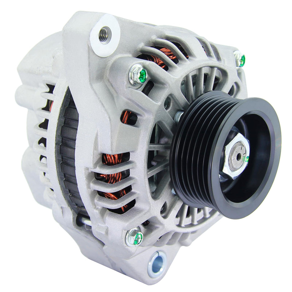 BDELI alternator front view showing housing and mounting for accurate fit