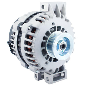 BDELI alternator front view showing mounting points and clean finish for easy fitment