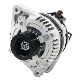 BDELI alternator front view showing mounting points and reliable construction
