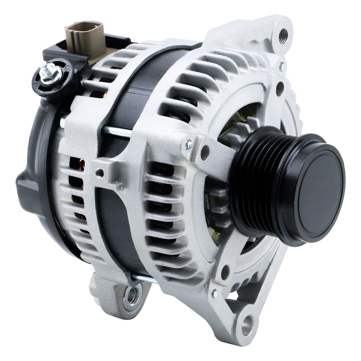 BDELI alternator front view showing mounting and fit for easy replacement