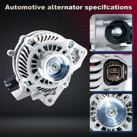 BDELI alternator installed in engine bay demonstrating direct replacement benefit