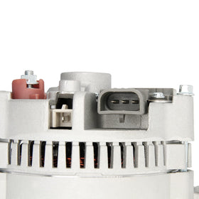 BDELI alternator installed in engine bay demonstrating direct-fit replacement benefit