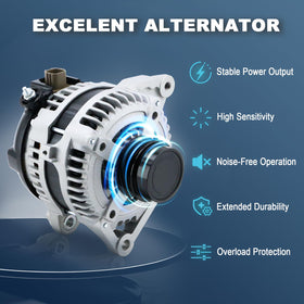 BDELI alternator pulley detail highlighting durable construction and smooth operation