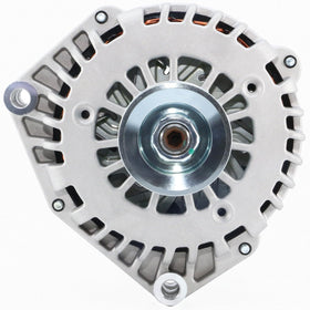 BDELI alternator beside ruler illustrating compact dimensions for accurate replacement