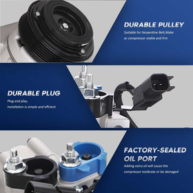 BDELI compressor clutch close-up highlighting durable clutch assembly and quiet engagement