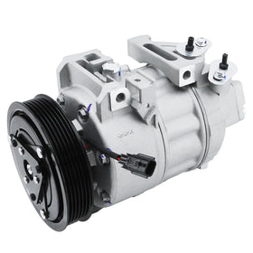 BDELI compressor front view showing mounting points and direct-fit benefit