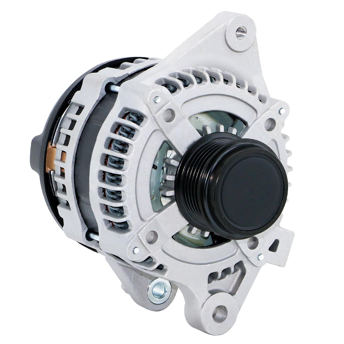 BDELI front assembly alternator showing clean housing and fitment benefit