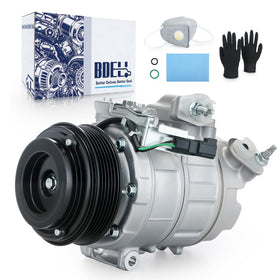 BDELI front view of compressor assembly showing fit and reliable replacement