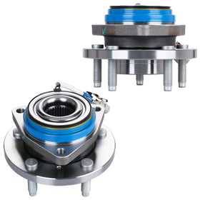 BDELI front hub assembly close-up showing flange and mounting holes for correct fit