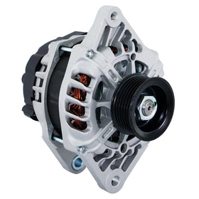 BDELI alternator front view showing mounting and label for exact fit