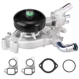 BDELI front view water pump assembly showing complete kit and fitment benefits