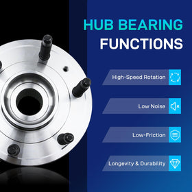 BDELI hub mounted on wheel stud assembly demonstrating easy fitment