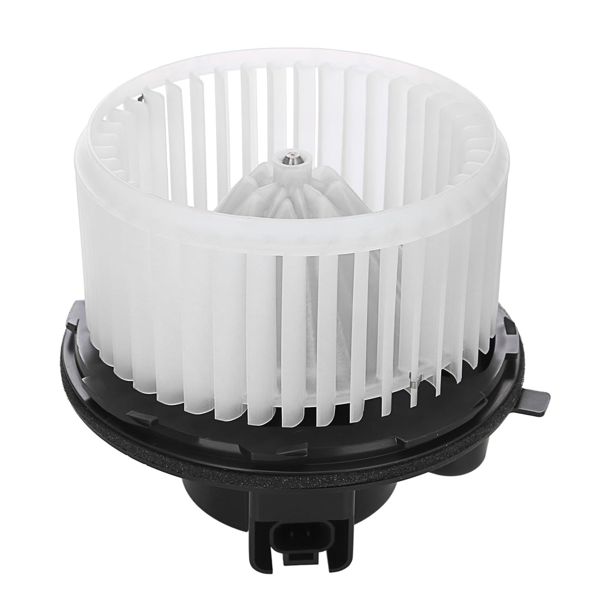 BDELI blower motor installed in dash demonstrating direct-fit replacement benefit