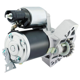 BDELI starter close-up of drive gear and teeth for reliable engagement