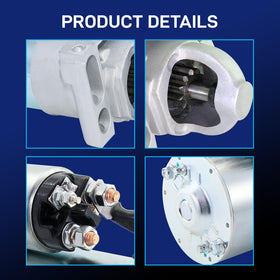 BDELI starter close-up of gear drive showing precise machining advantage