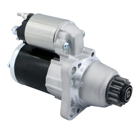 BDELI starter motor front view showing robust construction and reliable replacement