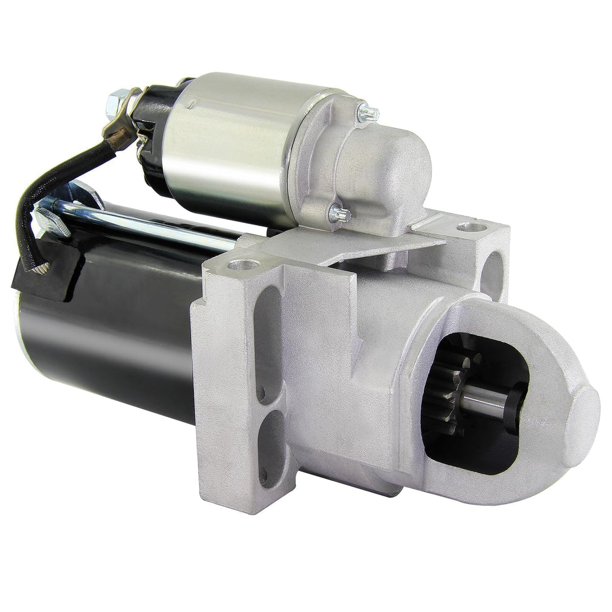 BDELI starter front view showing mounting flanges and reliable fit