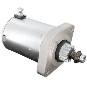 BDELI starter front view showing mounting flange and terminals for easy replacement