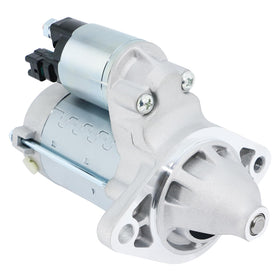 BDELI starter front view showing mounting flanges and electrical terminals for reliable fit