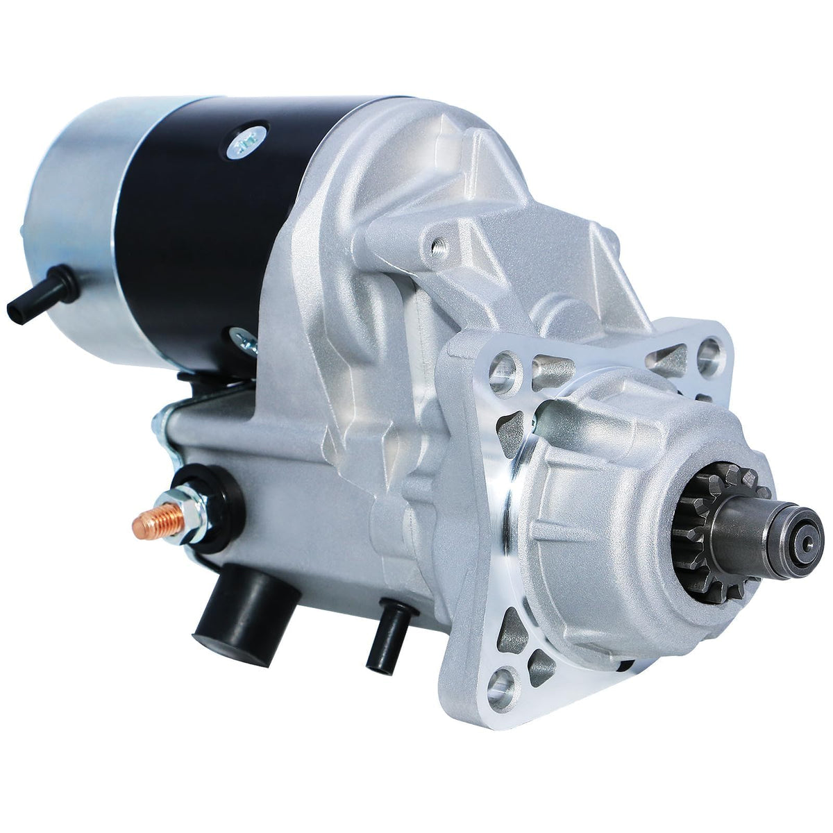 BDELI starter front view showing fitment and reliable starting benefit