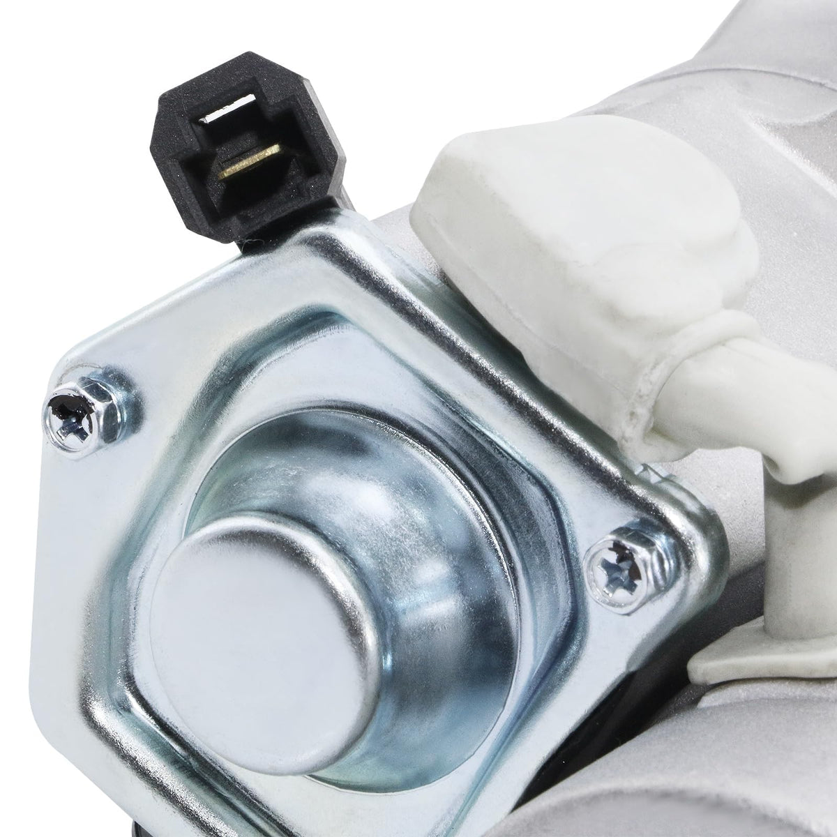 BDELI starter installed on a Kawasaki Mule demonstrating correct alignment and fit