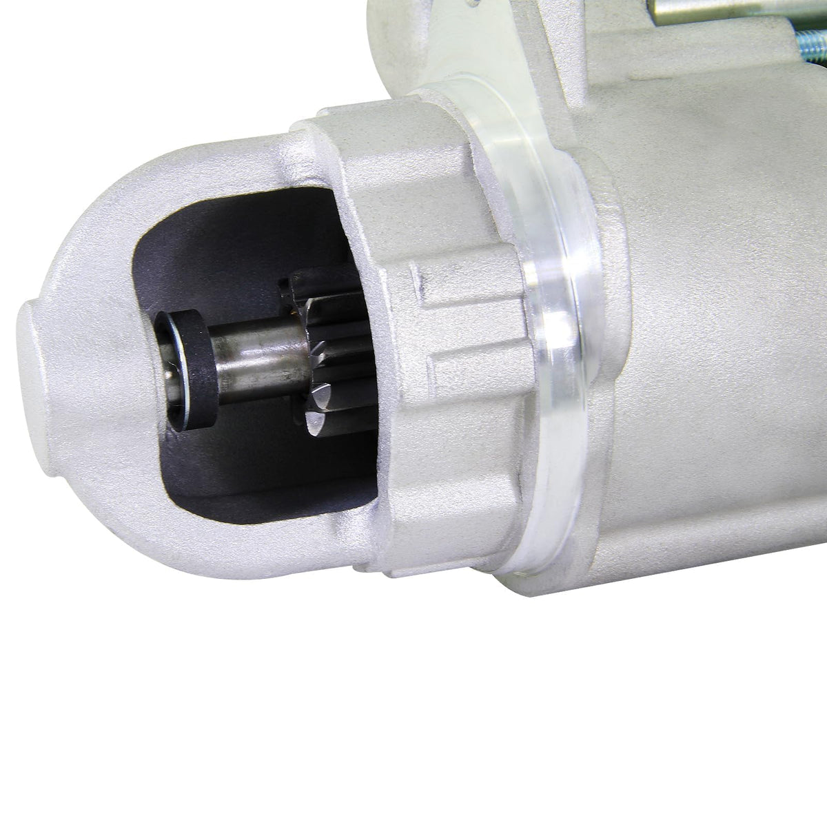 BDELI starter motor connection terminals detail showing clear electrical contacts for easy installation